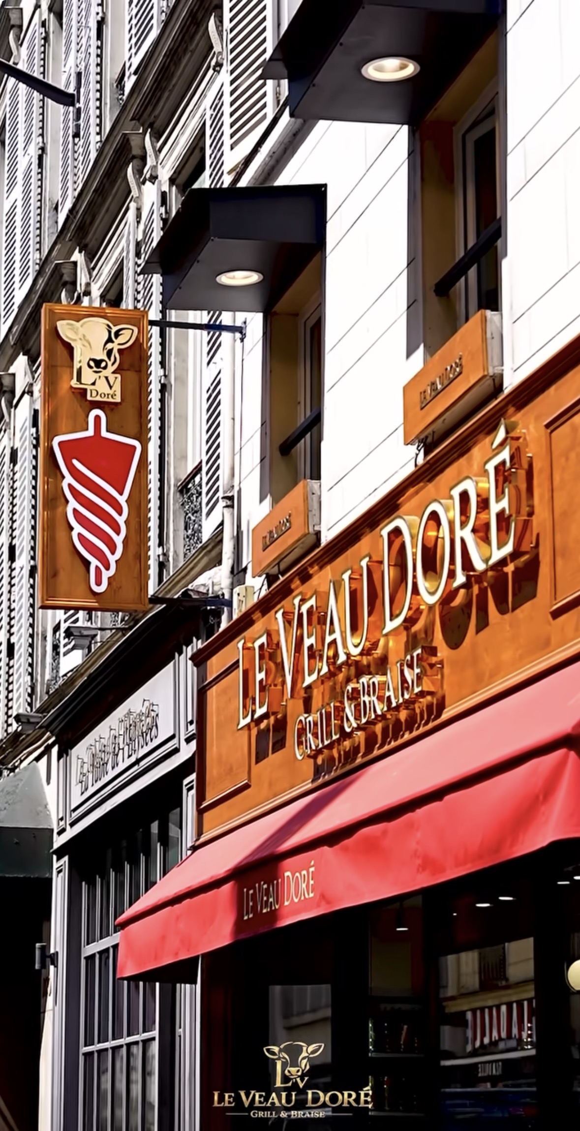 Façade Le Veau Doré